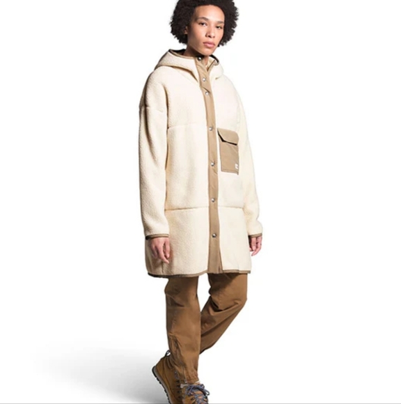 The North Face Cragmont Fleece Hooded Long Jacket Size XS - Picture 3 of 8